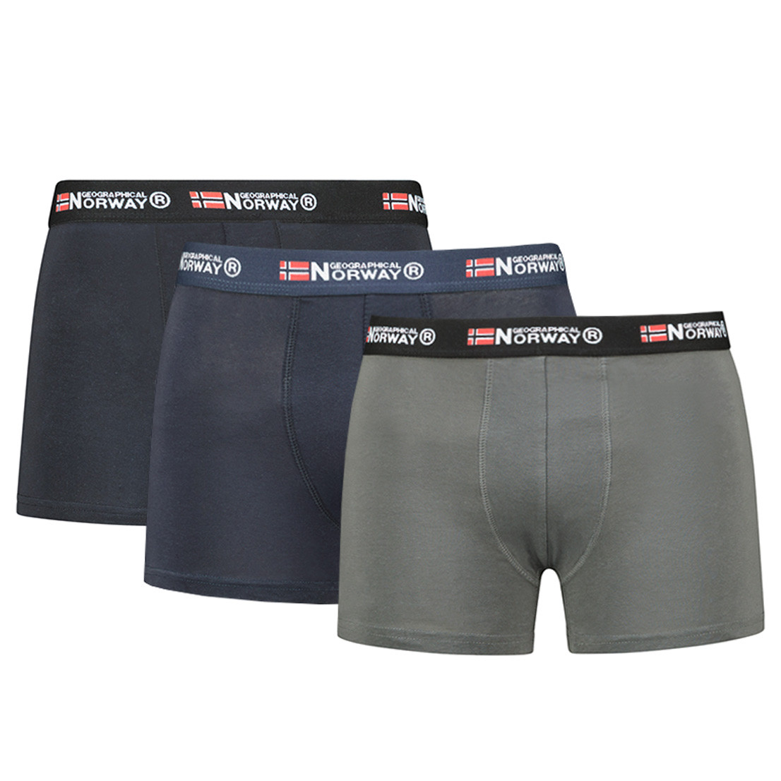 Geographical Norway boxerky pánské Opus Men 3ks XL
