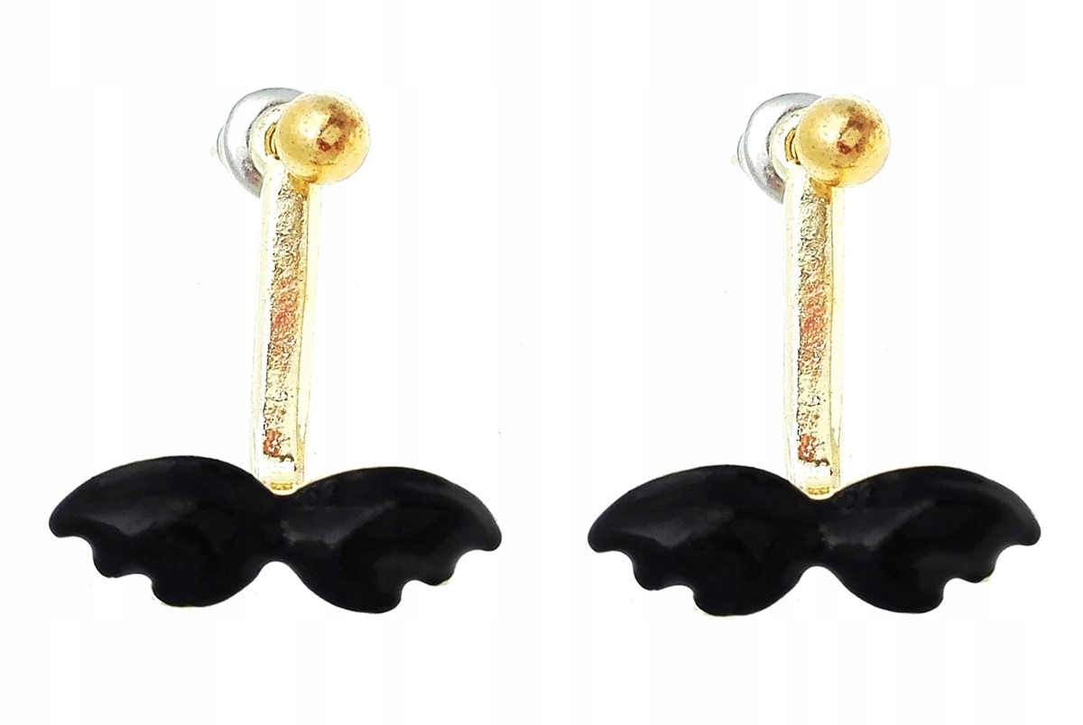 

Kolczyki wiszące wąsy moustache hipster vintage