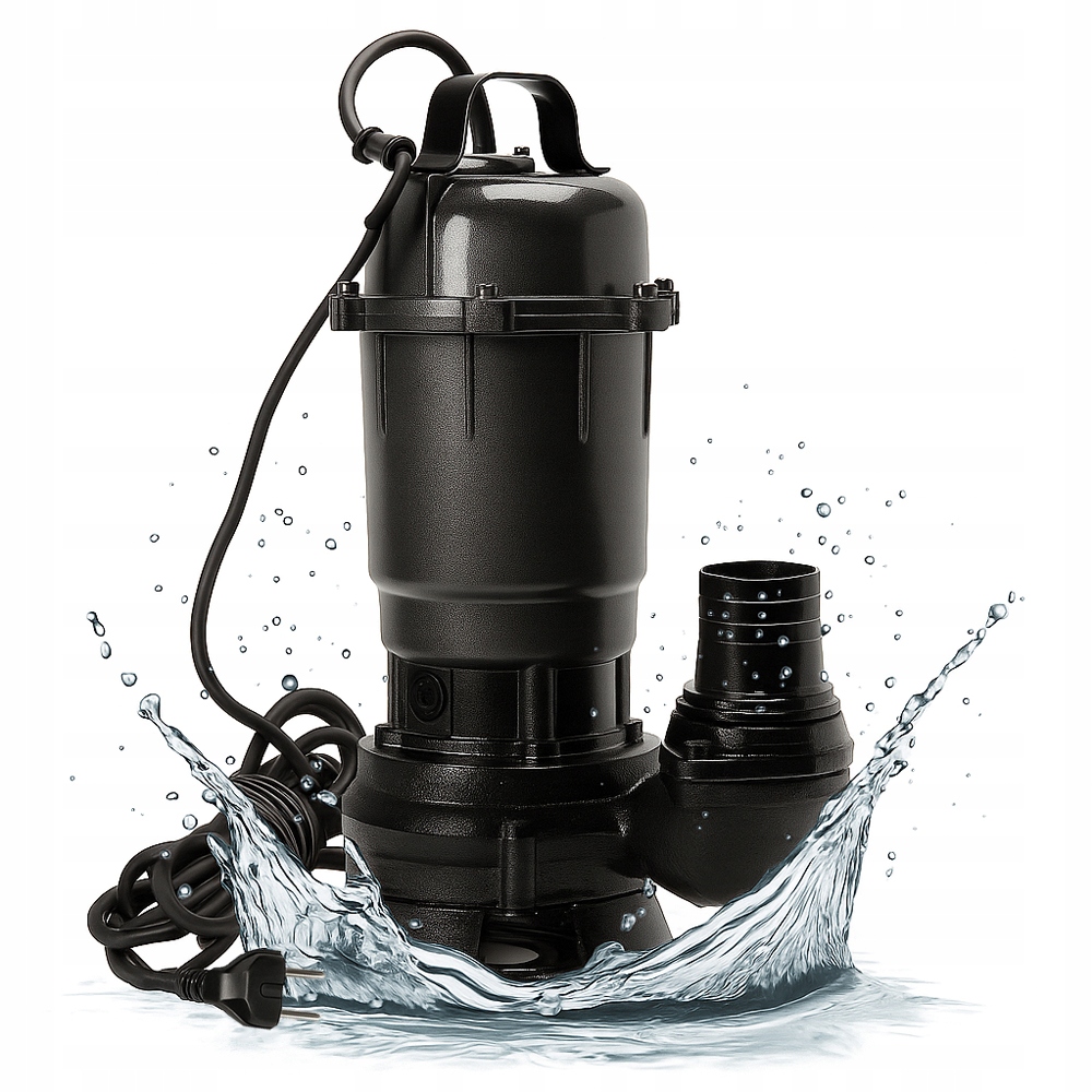 Pompa Zatapialna Do Wody Czystej Brudnej Ścieków Mocna 550W 300L/min Hunter
