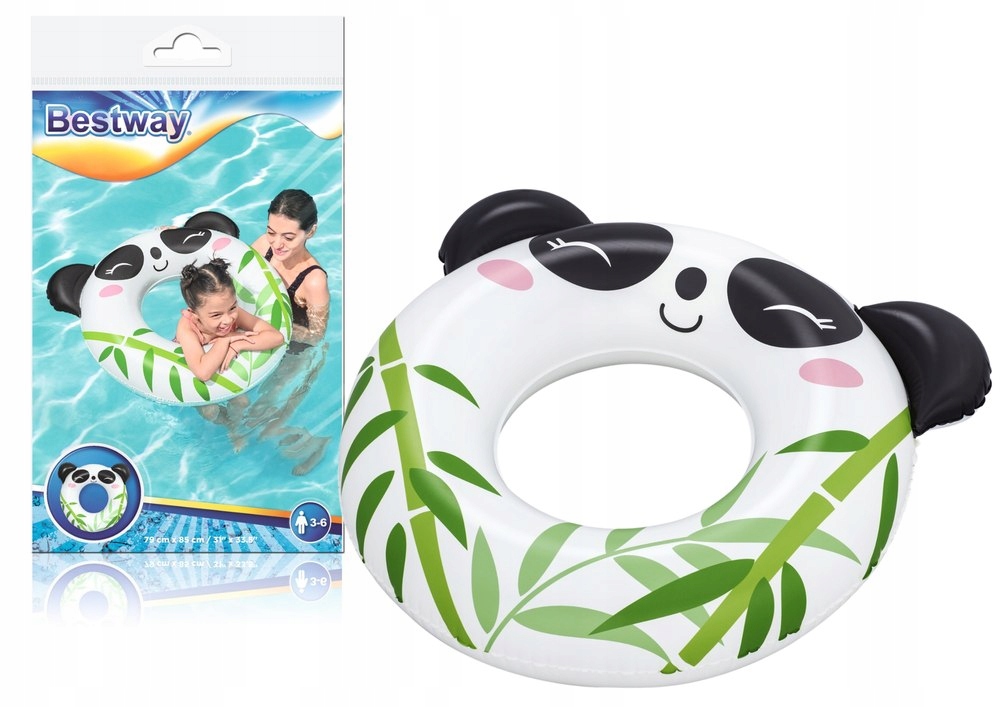 

Koło Do Pływania Panda 76 X 85 CM Bestway
