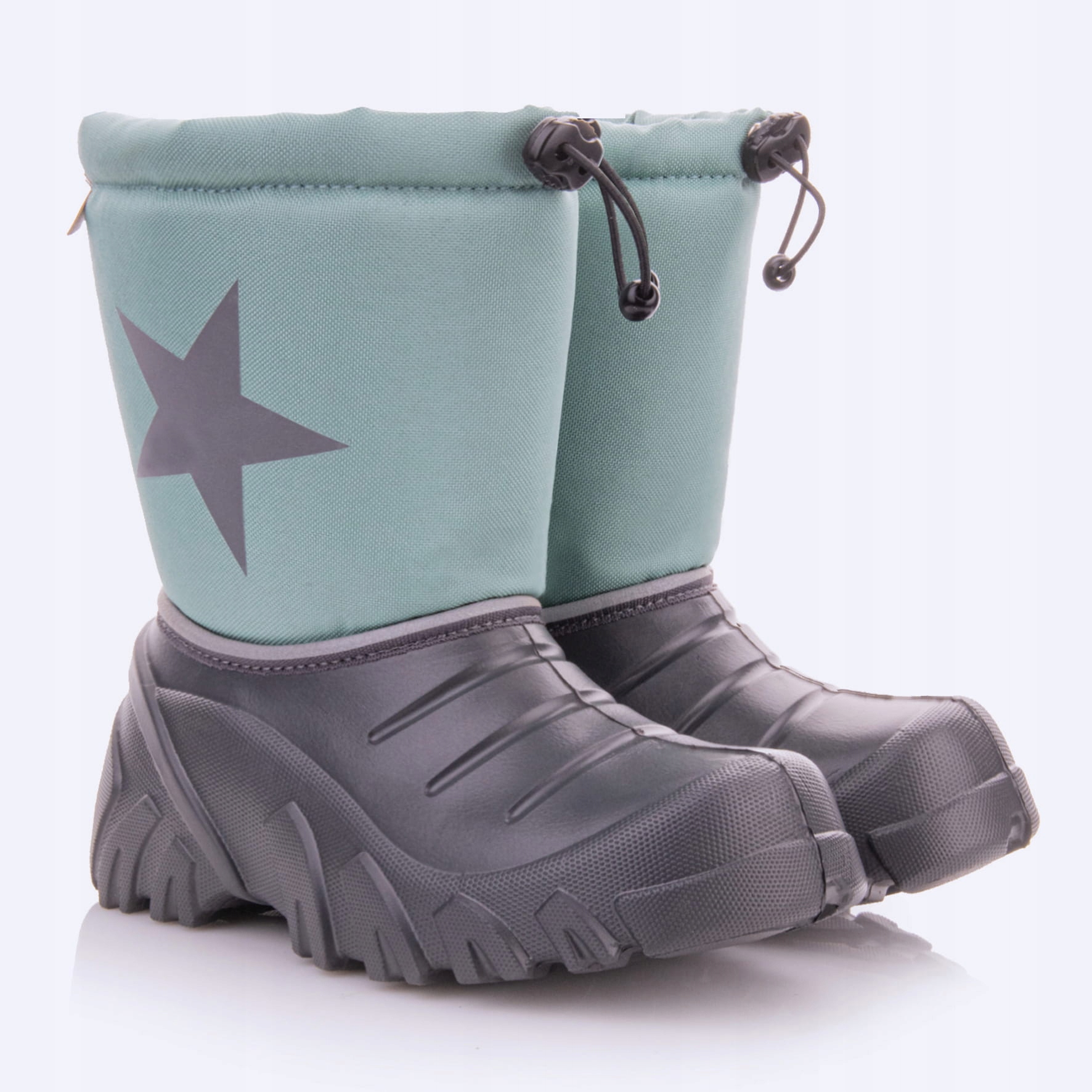 GOKIDS ŚNIEGOWCE OCIEPLANE DZIECIĘCE KOALA STAR MIĘTOWY R 30/31