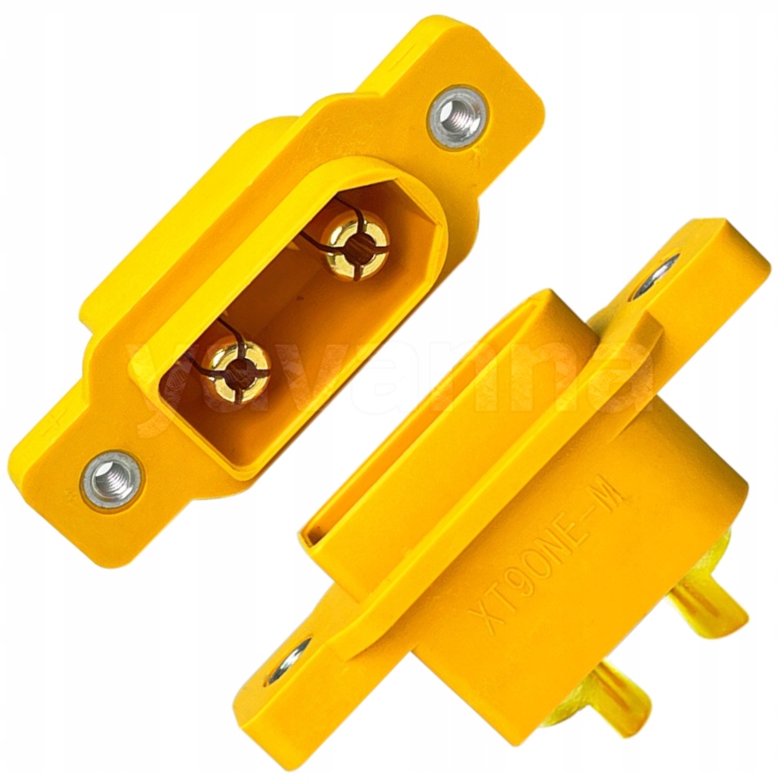 

XT90NE-M konektor przykręcany z nakrętkami Amass