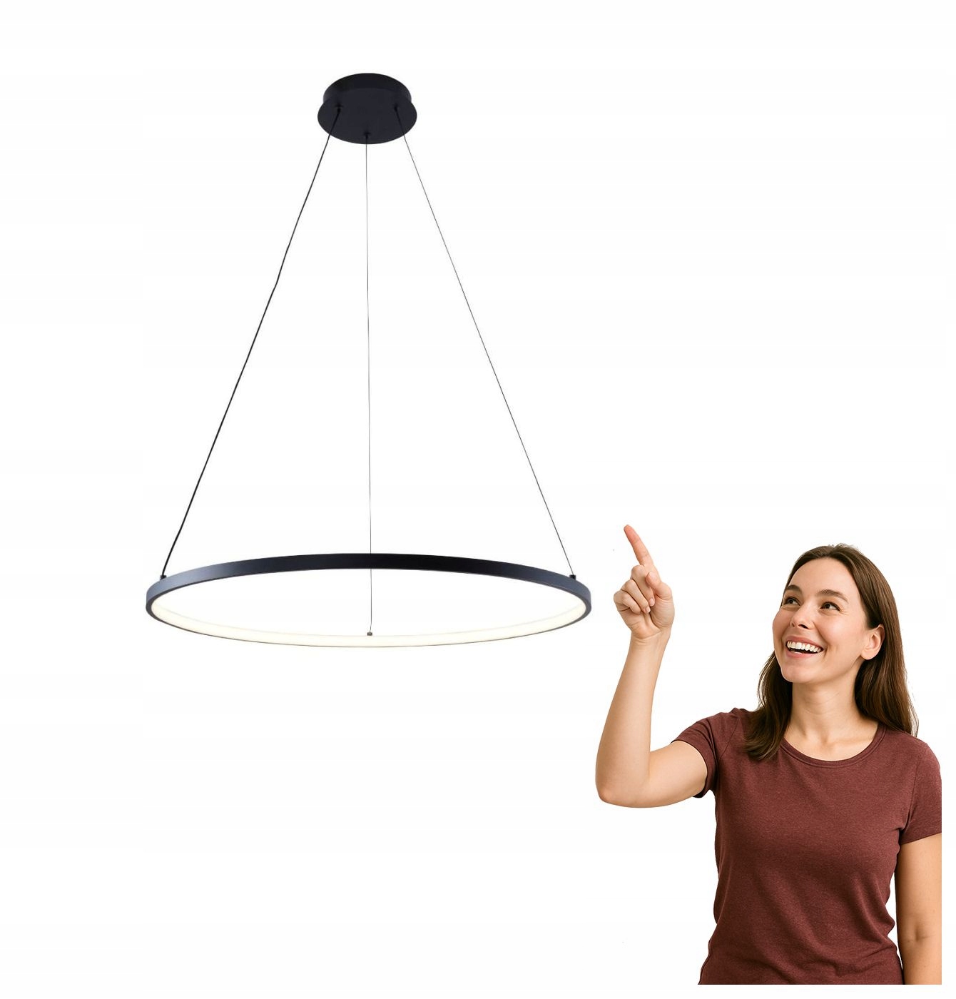 Závěsná Led lampa 28W Breno 2023201-BK60 Zuma Line