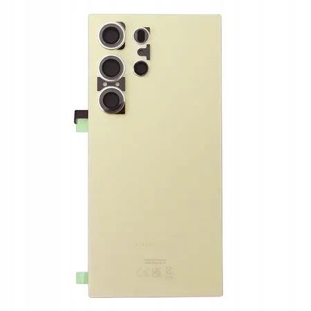 Originální Klapka Panelu Baterie Pro Samsung Galaxy S24 Ultra Žlutá