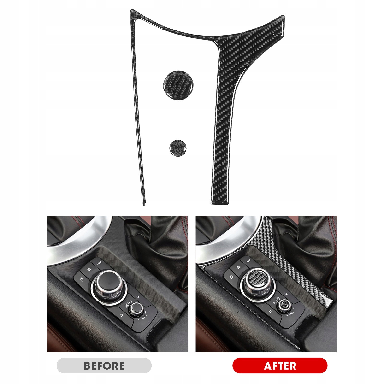 3 штук. внутренние с волокна защита