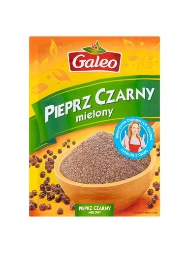 Levně 13 x Galeo Pepř černý mletý 15 g