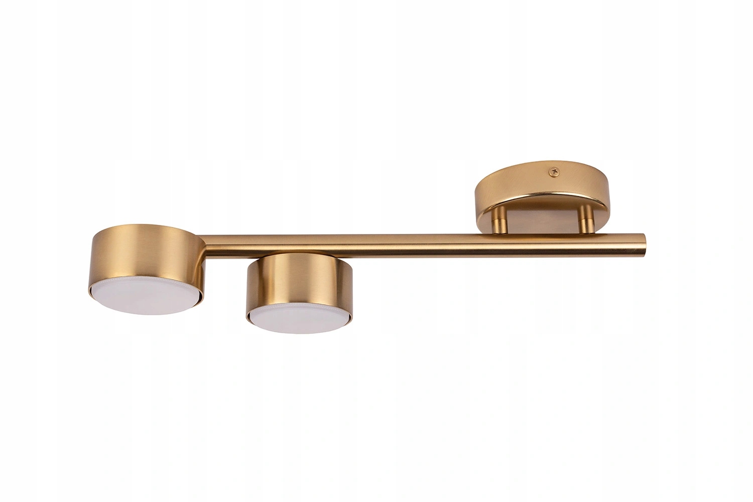 Stropné Svietidlo Sigma Lighting Punto 2 zlatý brúsený mosadzný 2xGX53 40 cm