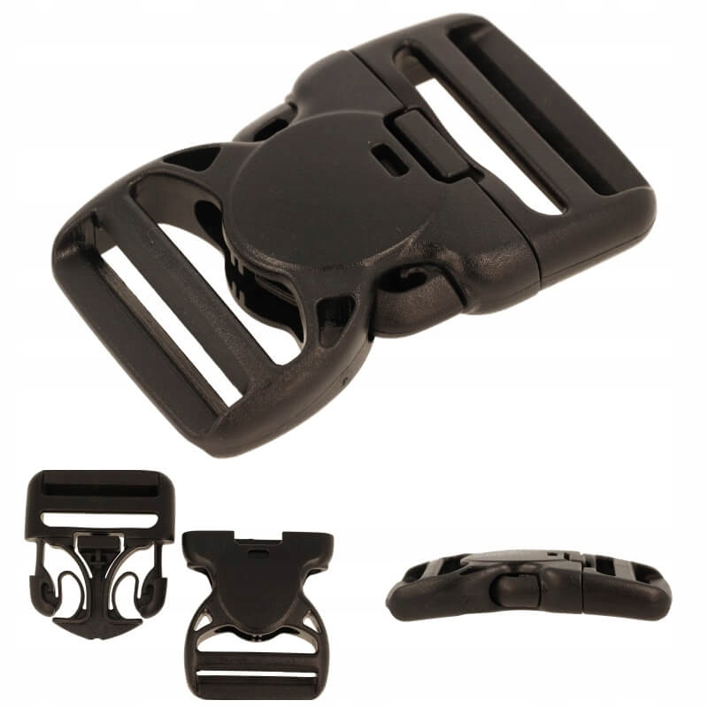 

Klamra plastikowa 38mm Zapięcie 3pkt Duraflex