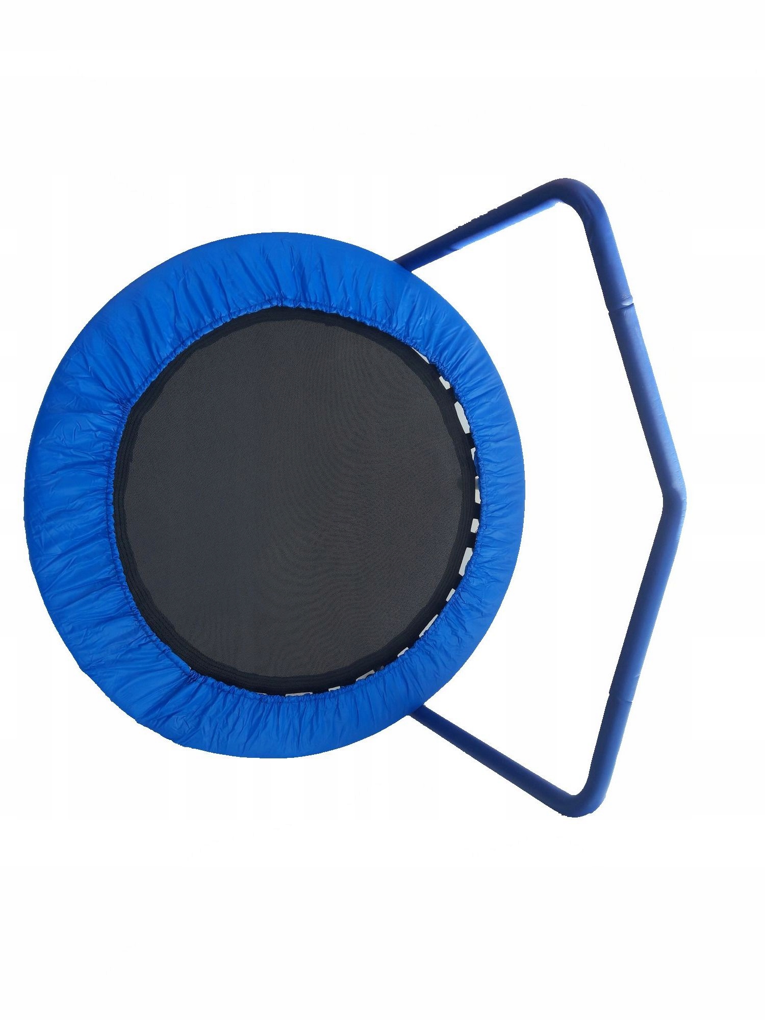 Dětská pokojová trampolína průměr 90 cm, 30 pružin, odnímatelná Rukojeť