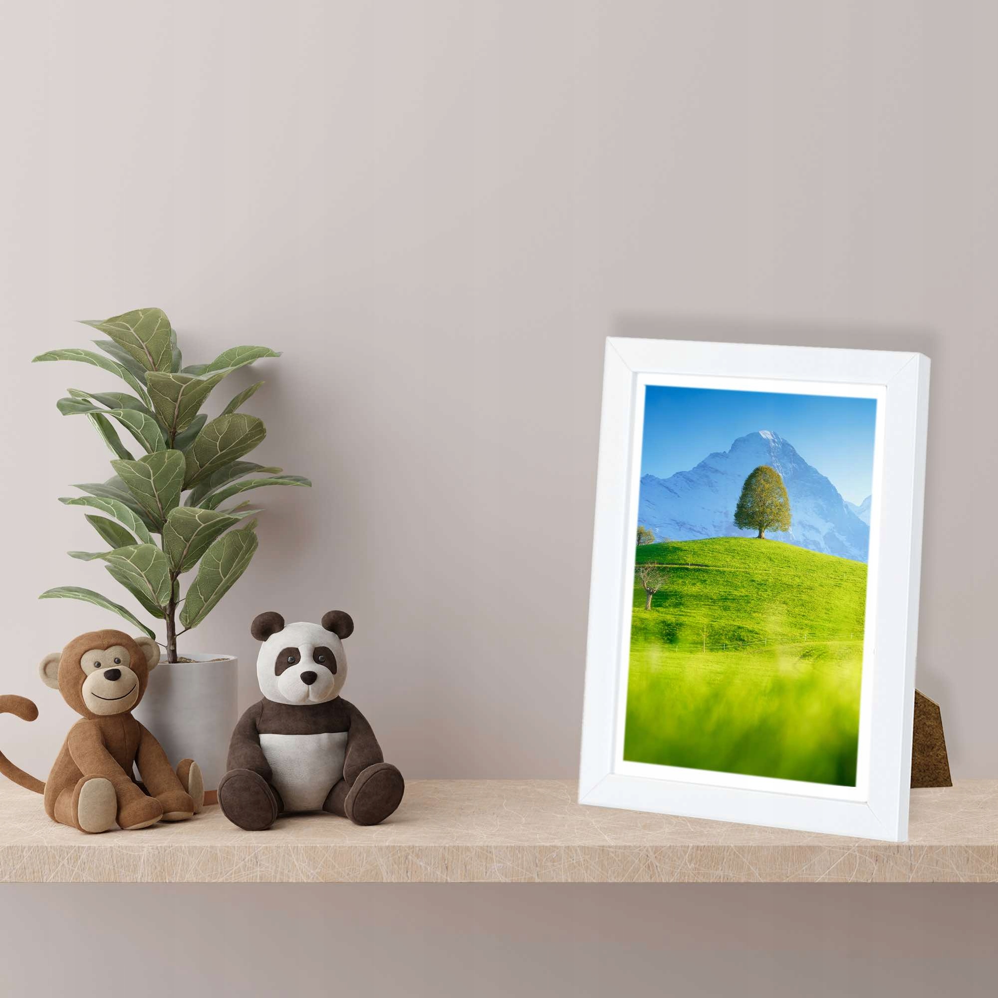 RÁMČEK NA FOTOGRAFIE 13x18 cm Plagáty Rám S Nohou Stojaci Dekorácia EDANTI Šírka produktu 13 cm