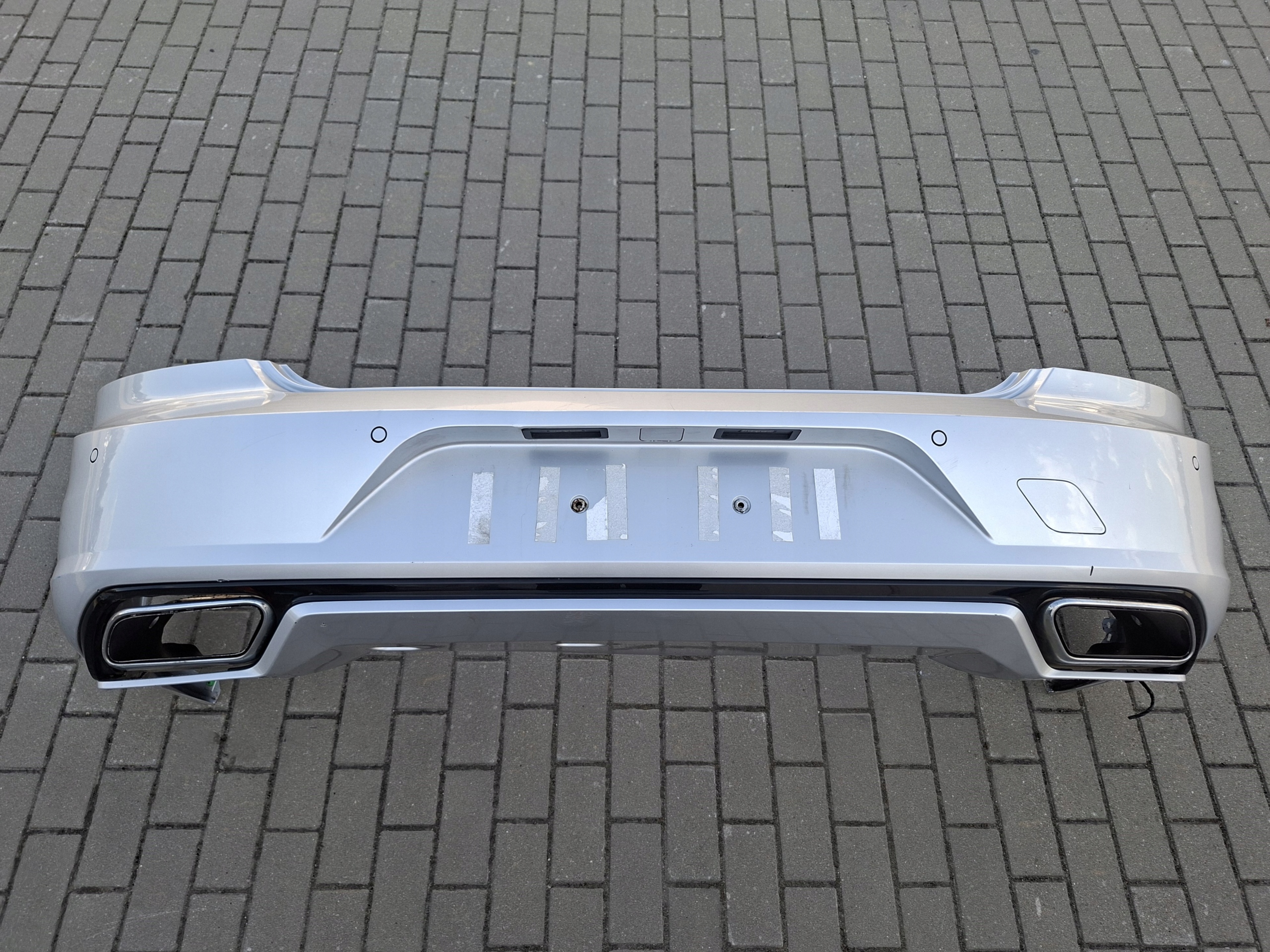 bumper rear part rear complete 4 PDC R-design VOLVO S90 II 711 -16