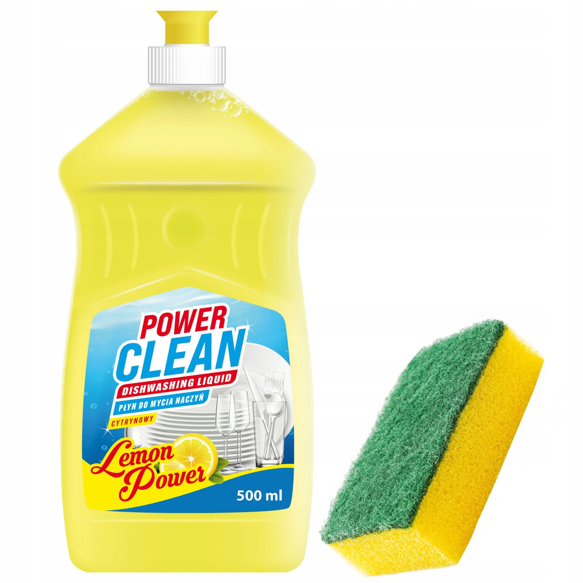 

Płyn do mycia naczyń Powerclean 500 ml Cytryna