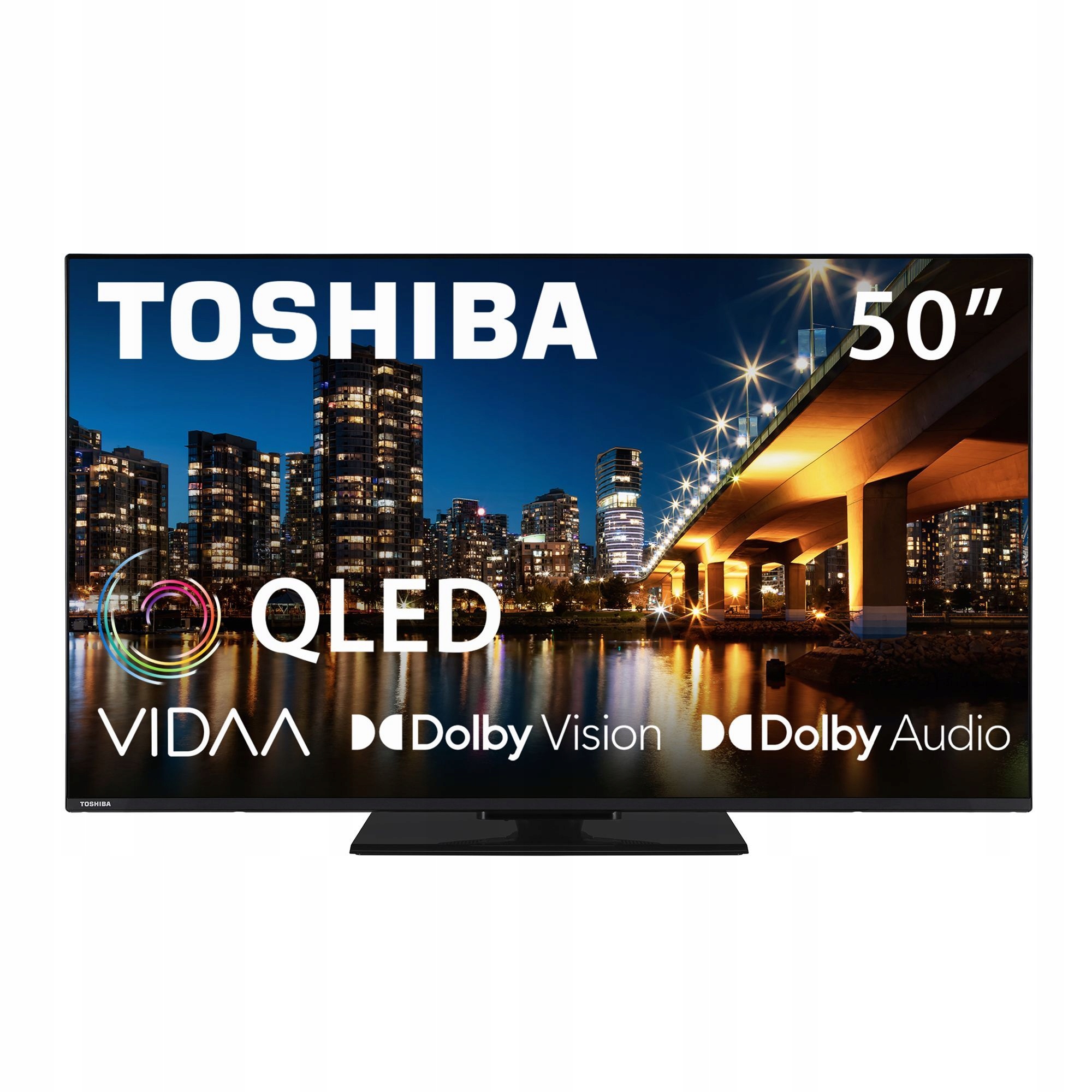 Telewizor Toshiba 50QV3463DG 50” Qled 4K Uhd Vidaa HDR10 Dolby Audio