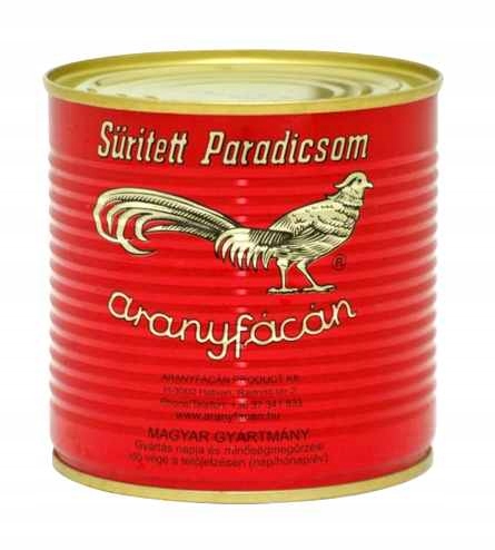 Rajčatový koncentrát Bažant 2200 g Aranyfacan