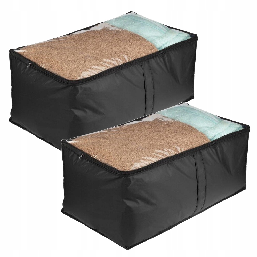 

2x Organizer Pokrowiec Na Ubrania Pościel Koce XL