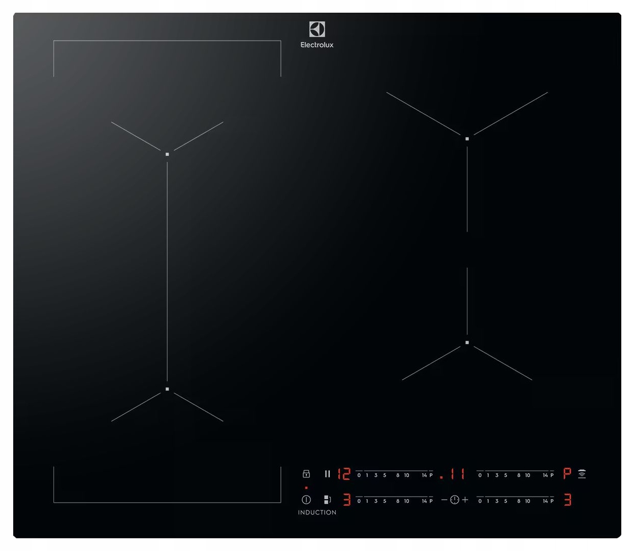 Płyta indukcyjna Electrolux KIV634I Bridge 600 Slim-fit 60 cm
