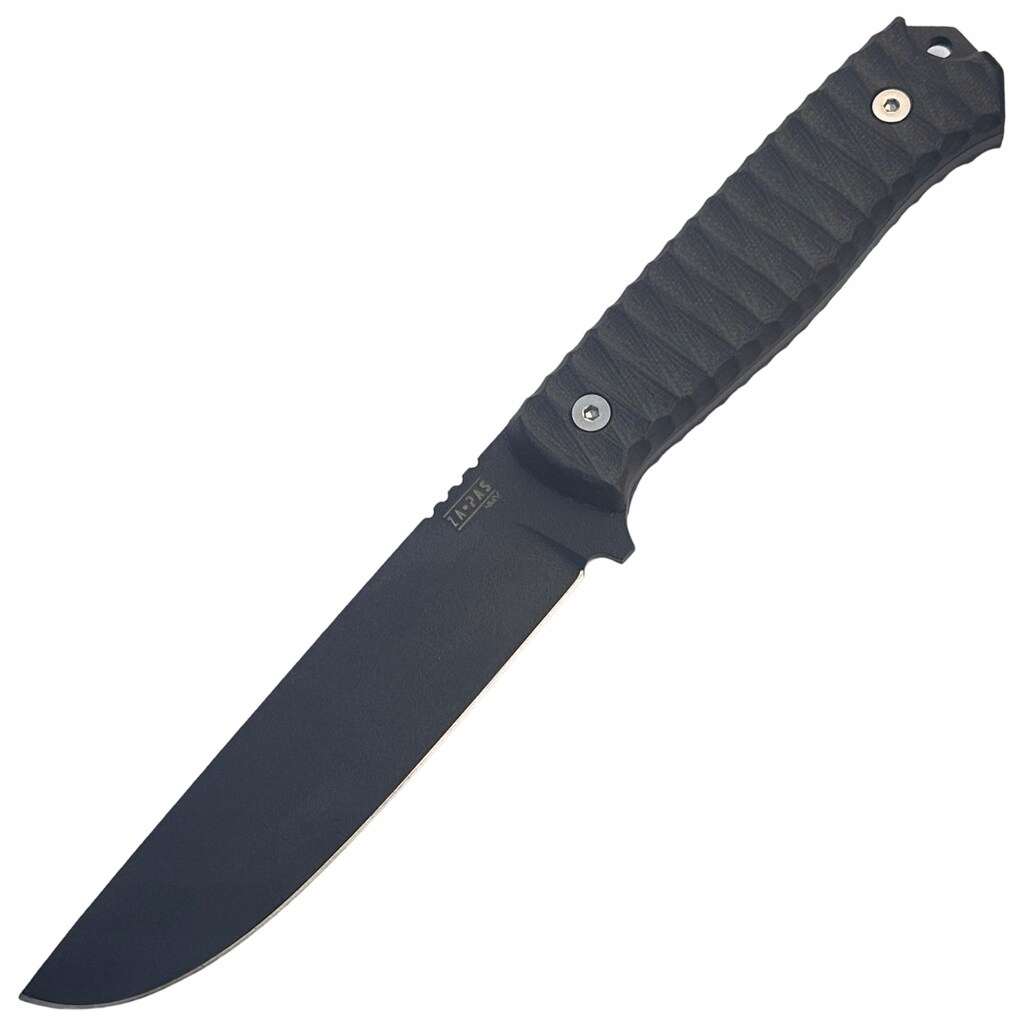 Nůž pro přežití outdoorový fixovaný s pouzdrem Edc Za-Pas Vici O2 černý