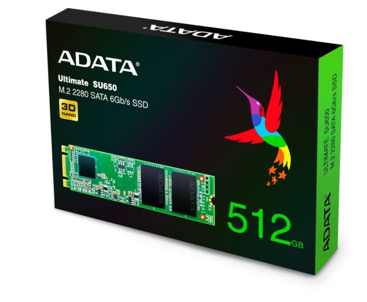 

Dysk Ssd Ultimate SU650 512G M.2 Tlc 3D 2280 Sata
