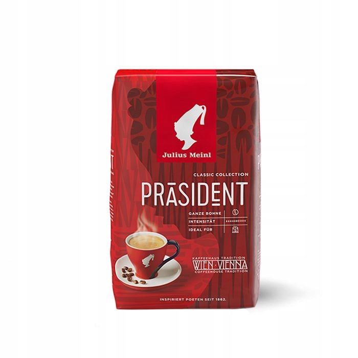 Levně Káva zrnková Julius Meinl Prasident 500 g