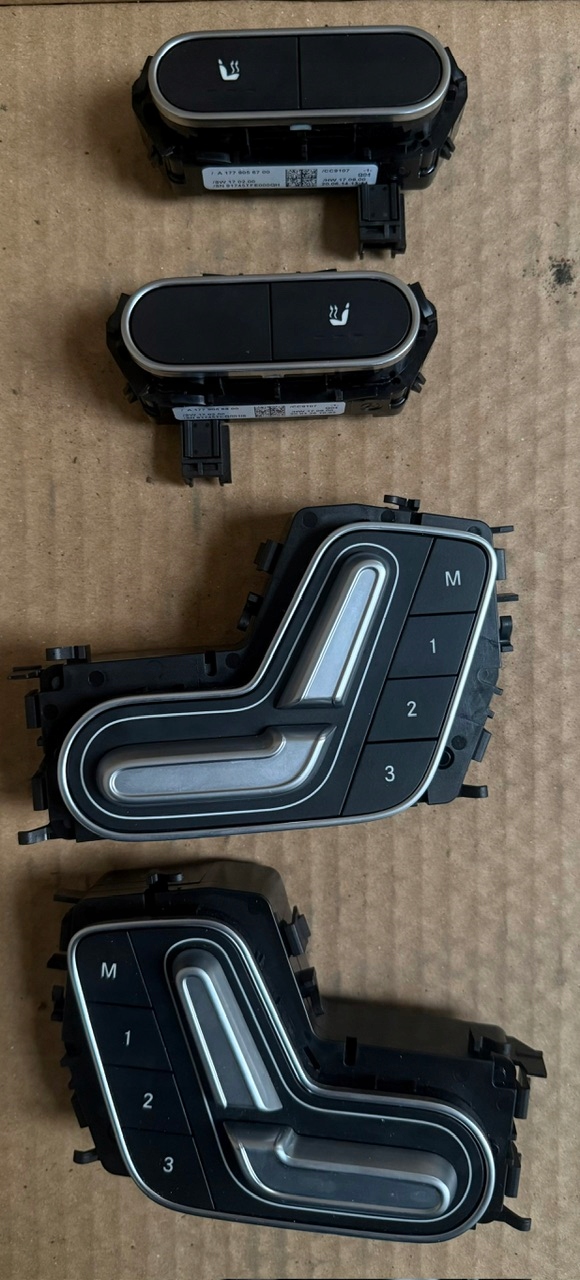 seats KPL. GRZANE + MODULY MERCEDES GLA H247 1
