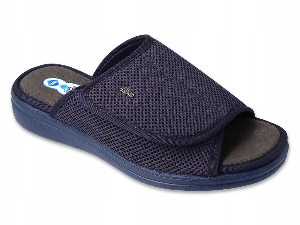 Dr Orto Kapcie Klapki Rzep Szerokie Zdrowotne Cukrzyca 078 Męskie 44