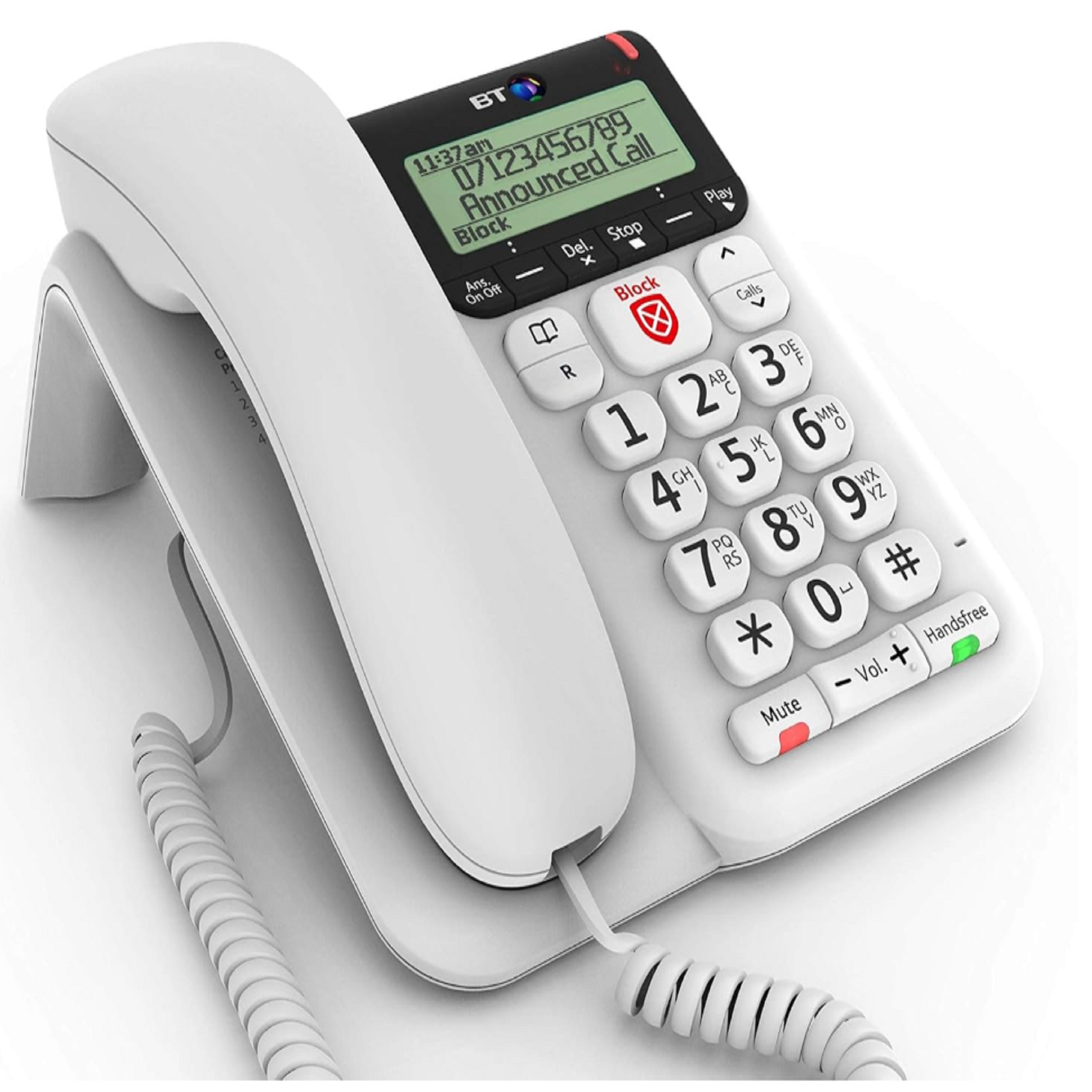 Telefon Stacjonarny sekretarka BT decor 2600