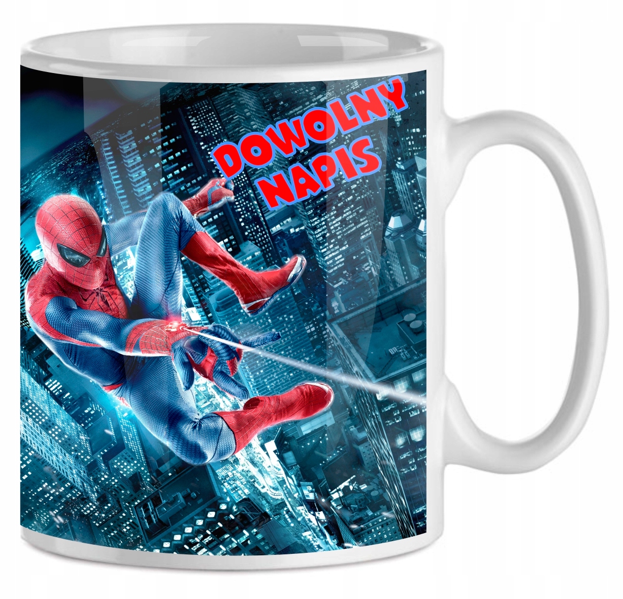 

Kubek z motywem Spider-Man Imię