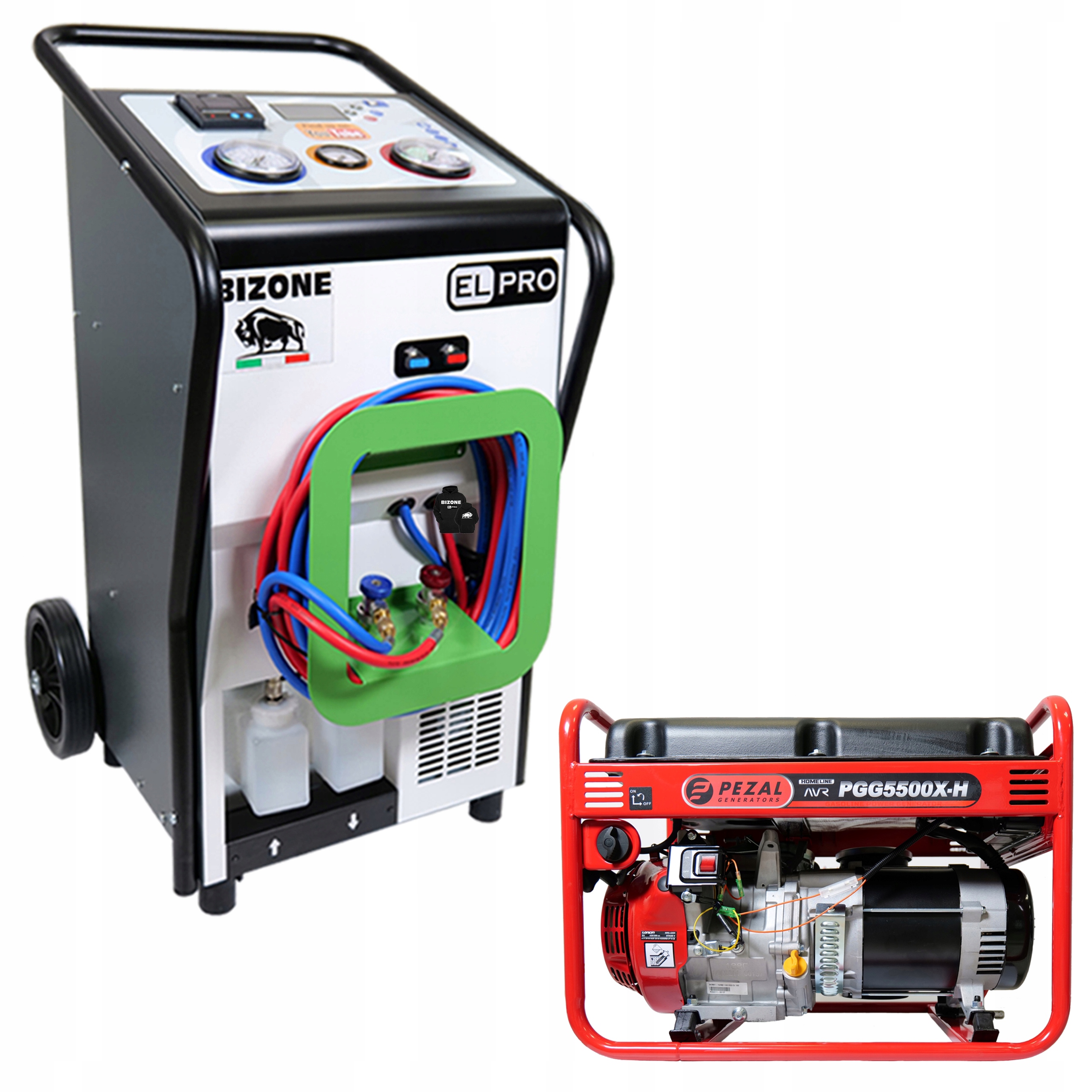 Stacja Klimatyzacji ELPRO BIZONE Mobilna + Agregat