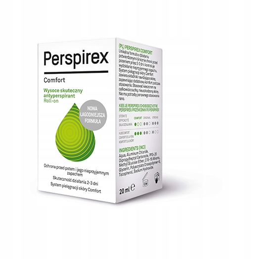 

Perspirex Comfort Antyperspirant rollon, 20 ml