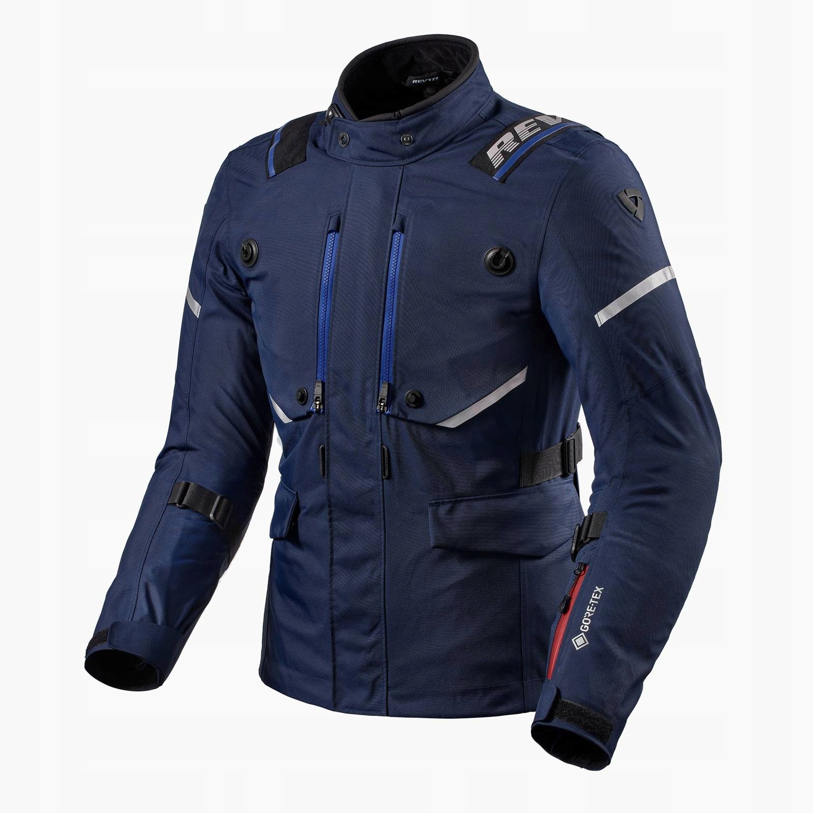 Motocyklová bunda s chráničmi Rev'it Vertical Gtx tmavo modrá L