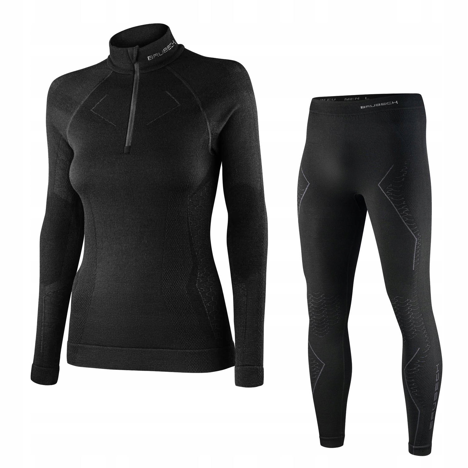 Brubeck Bielizna Termoaktywna Damska Extreme Merino Komplet Bluza Spodnie