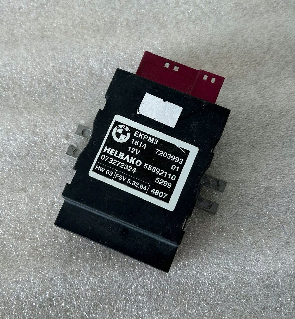 Moduł sterownik pompy paliwa BMW 7203993