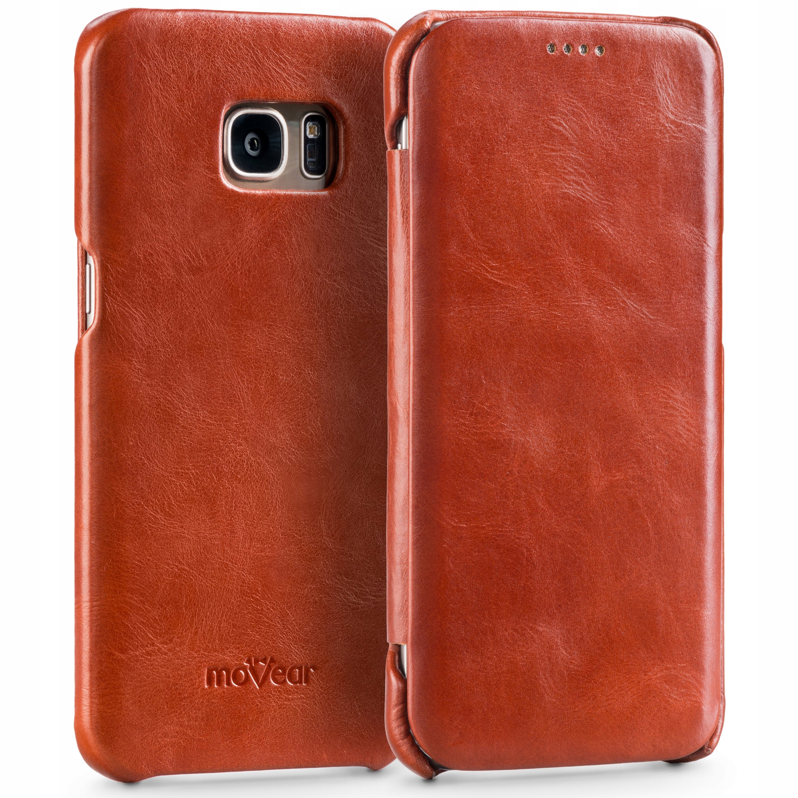 Kožené Pouzdro pro Samsung S7 edge Obal Movear