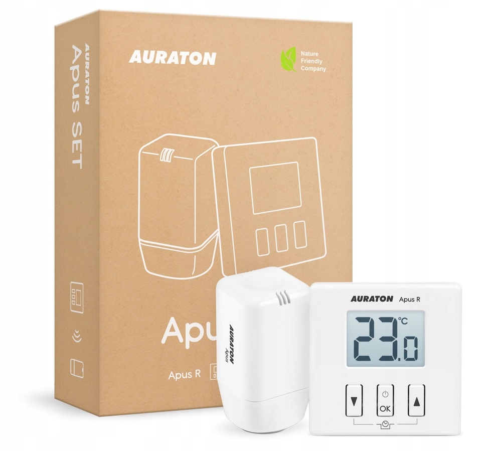 Auraton Apus Set Elektronická Hlavica Regulátor