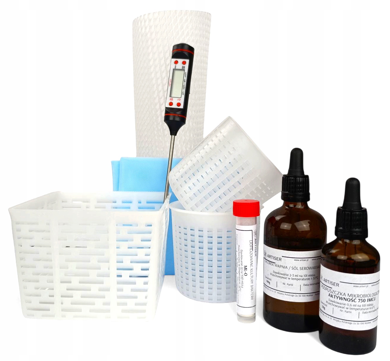 Levně Sýrová sada Základní recepty Sada příslušenství