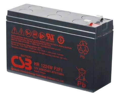 

Akumulator Agm Csb Hr 1224 (12V 6Ah)