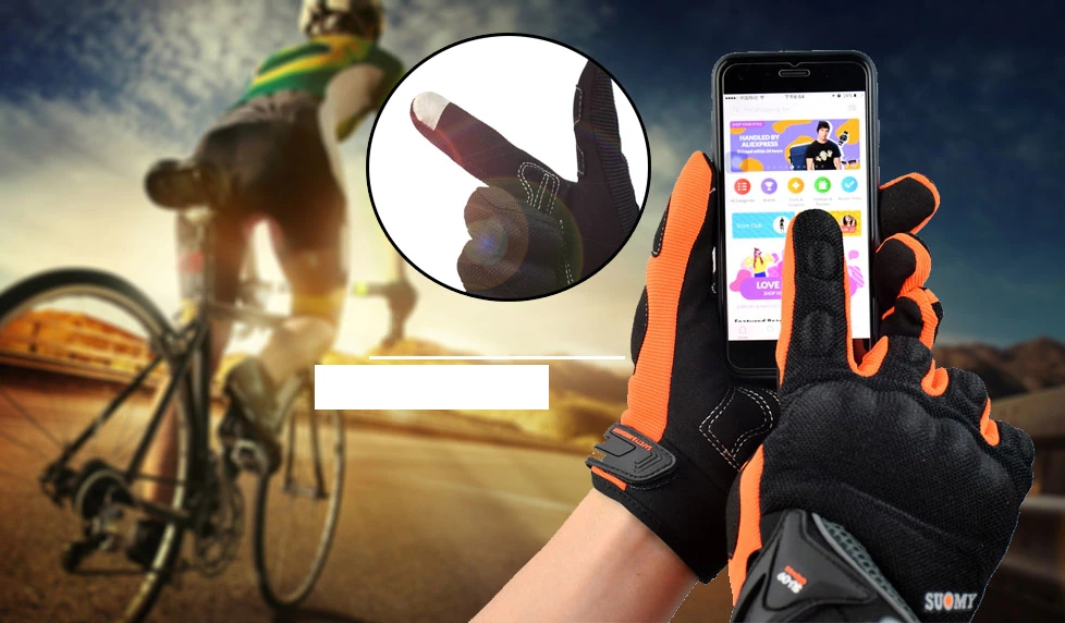 RĘKAWICE MOTOCYKLOWE MOTOR QUAD CROSS SUOMY DOTYK Producent inny