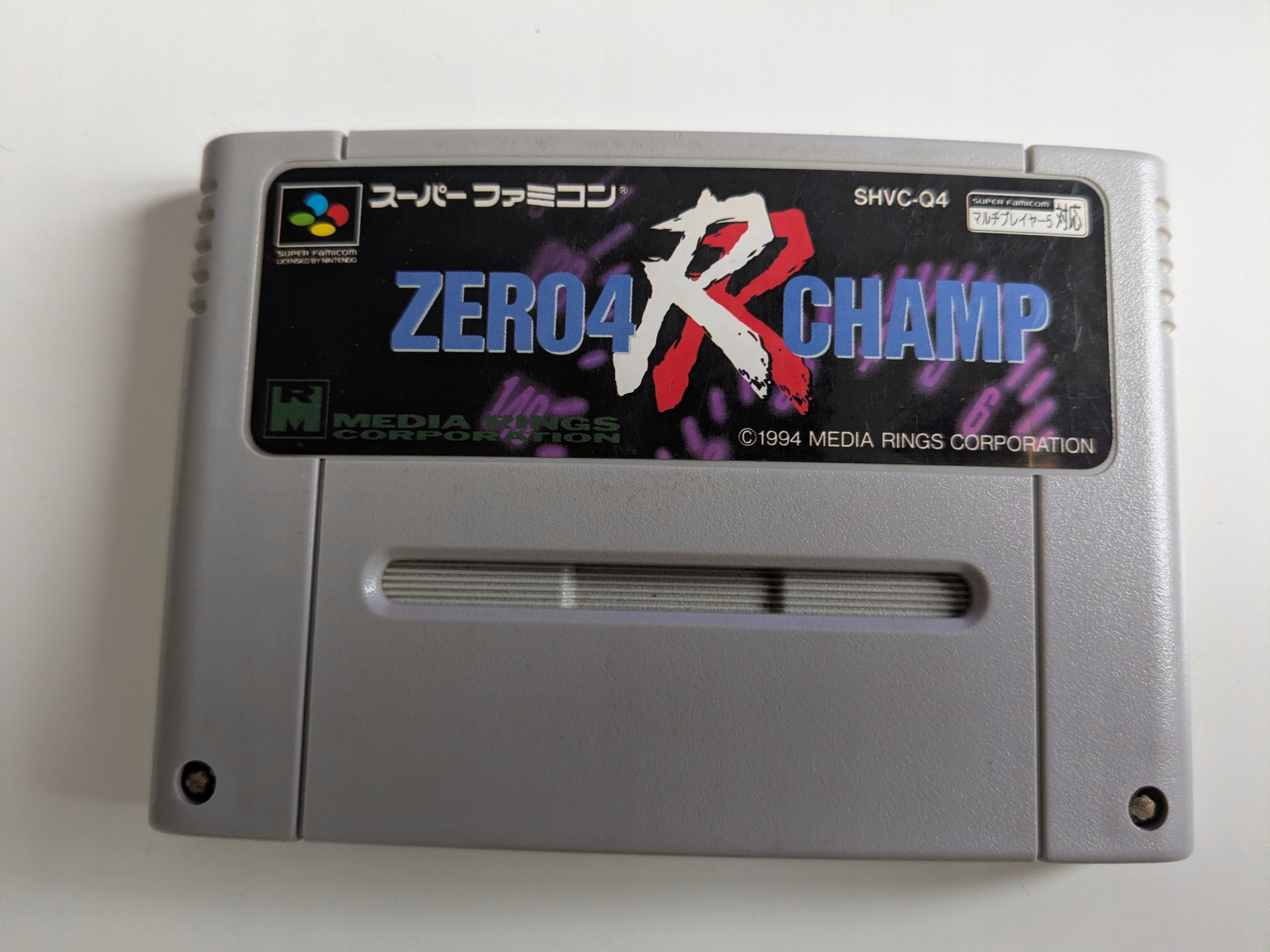 Zero4 Champ RR - Nintendo Super Famicom NTSC-J