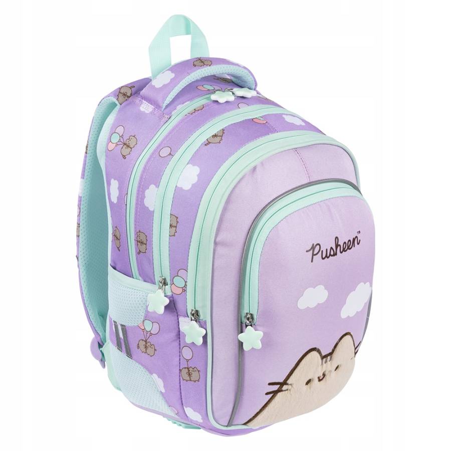 Plecak Pusheen Violet 4 komorowy St.Majewski