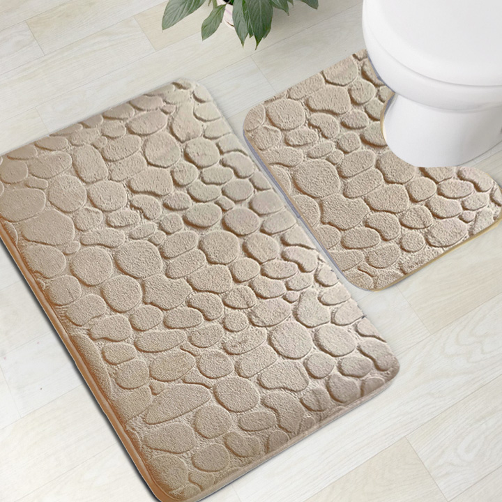 

Komplet Dywaniki Łazienkowe 2szt Antypoślizgowe