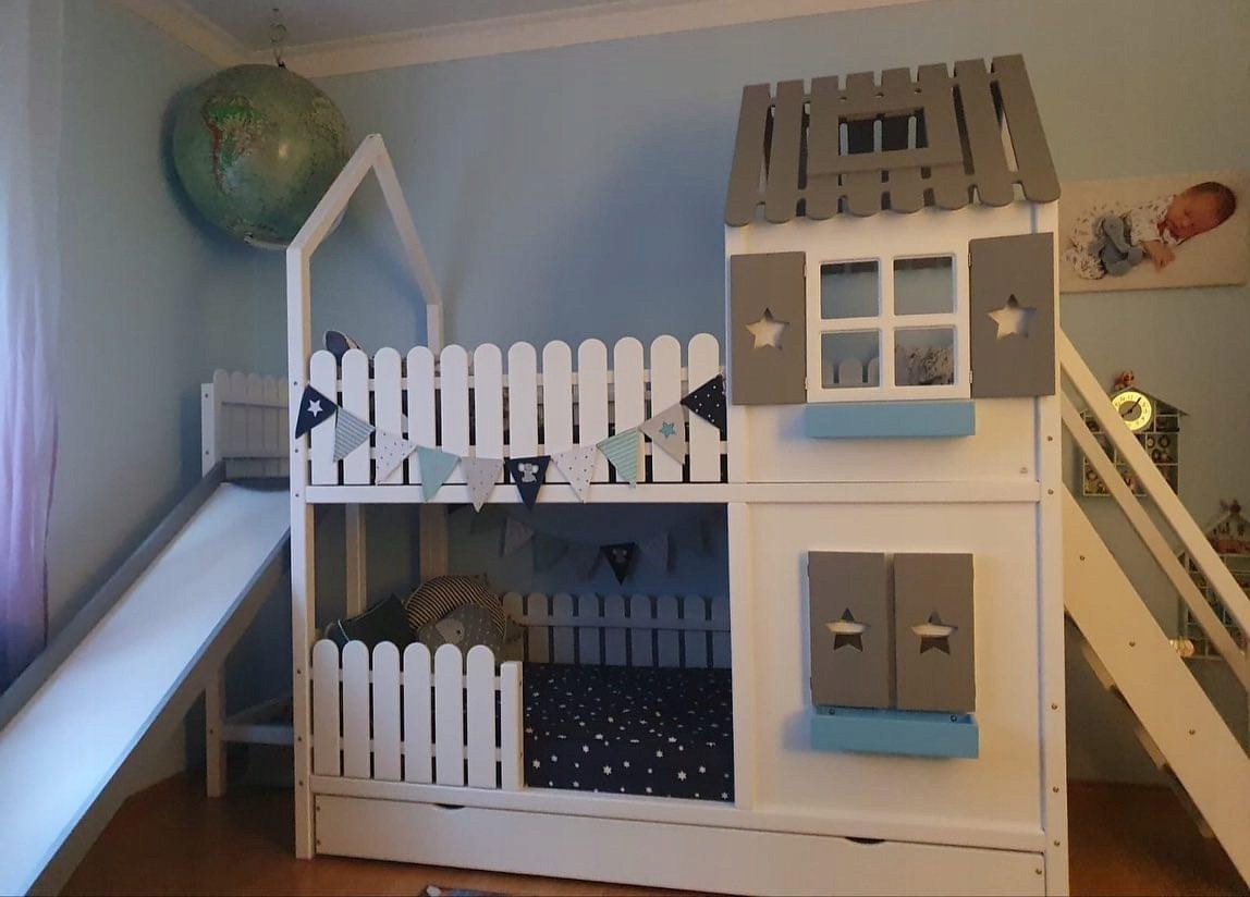 Łóżko dziecięce Typ łóżko piętrowe