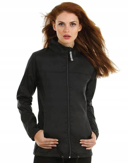 LEKKA DAMSKA KURTKA PRZECIWDESZCZOWA WIATRÓWKA L