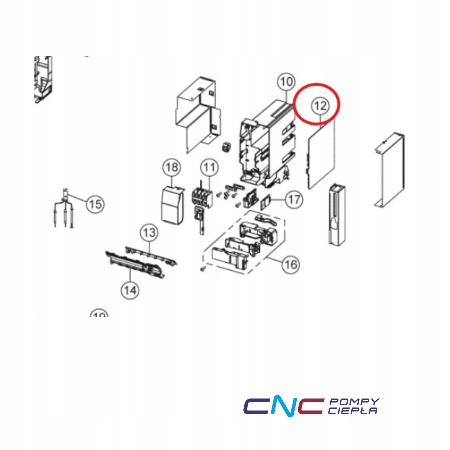 Ovládacia doska Panasonic ACXA73C72490 Pcb pre vnútornú klimatizačnú jednotku