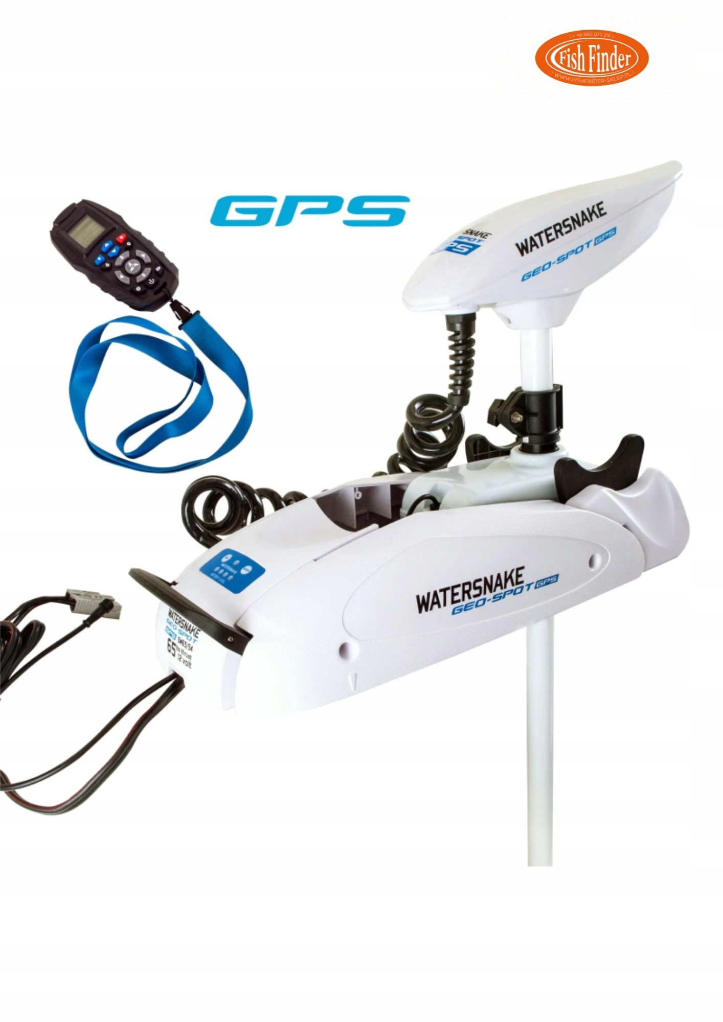 Silnik dziobowy Watersnake Geospot 65LB/54"