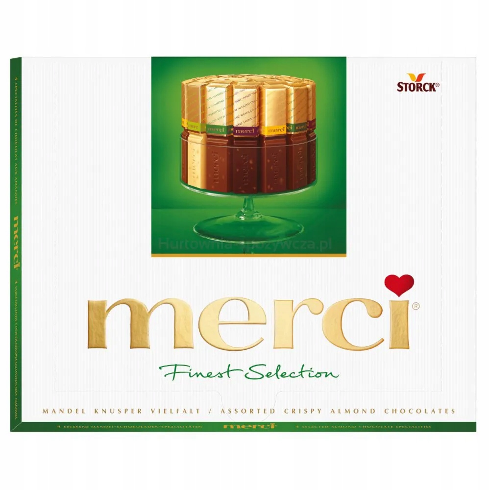 Levně Merci s mandlemi 250 g