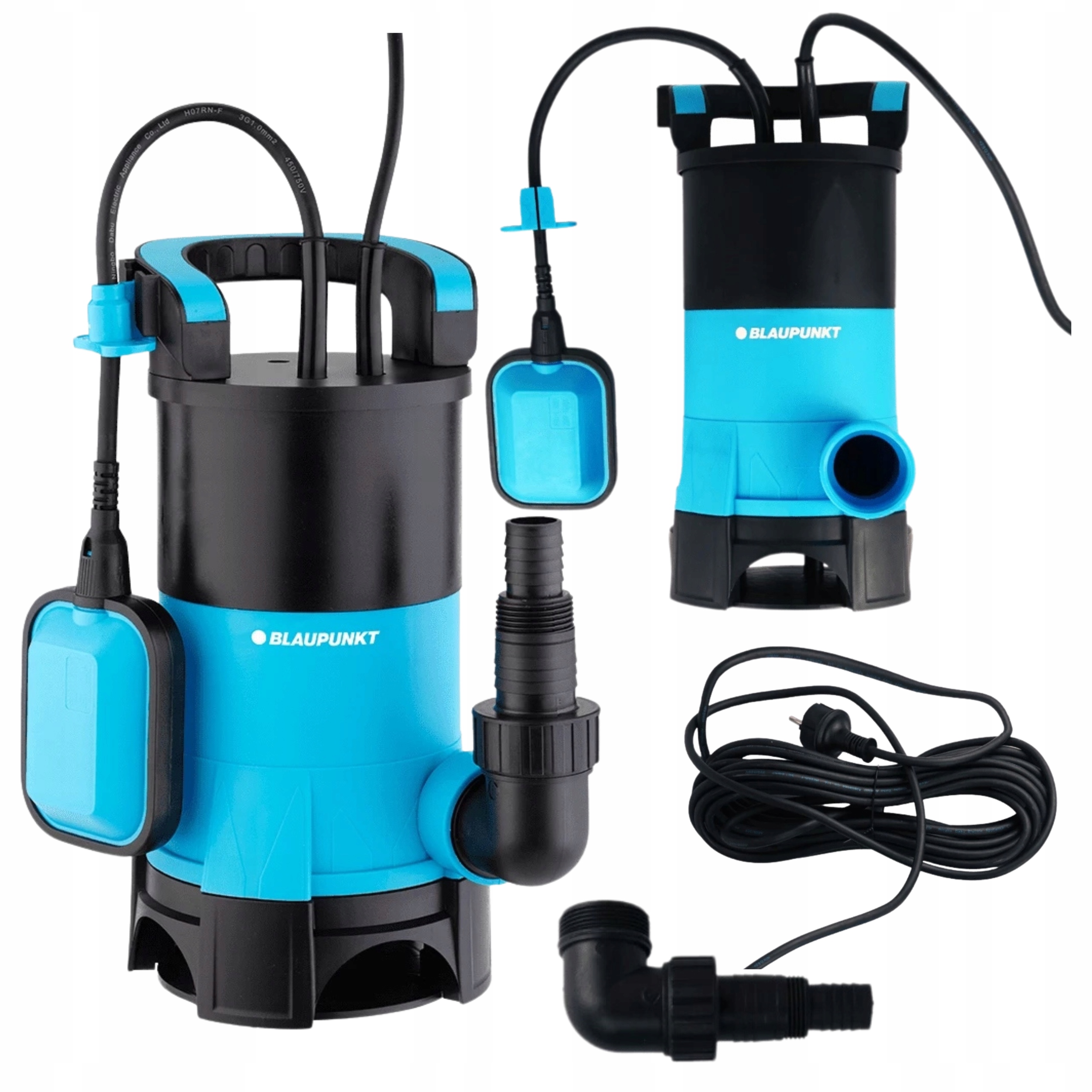 Pompa do wody czystej brudnej Zatapialna 1000W 16000 l/h Blaupunkt WP5010