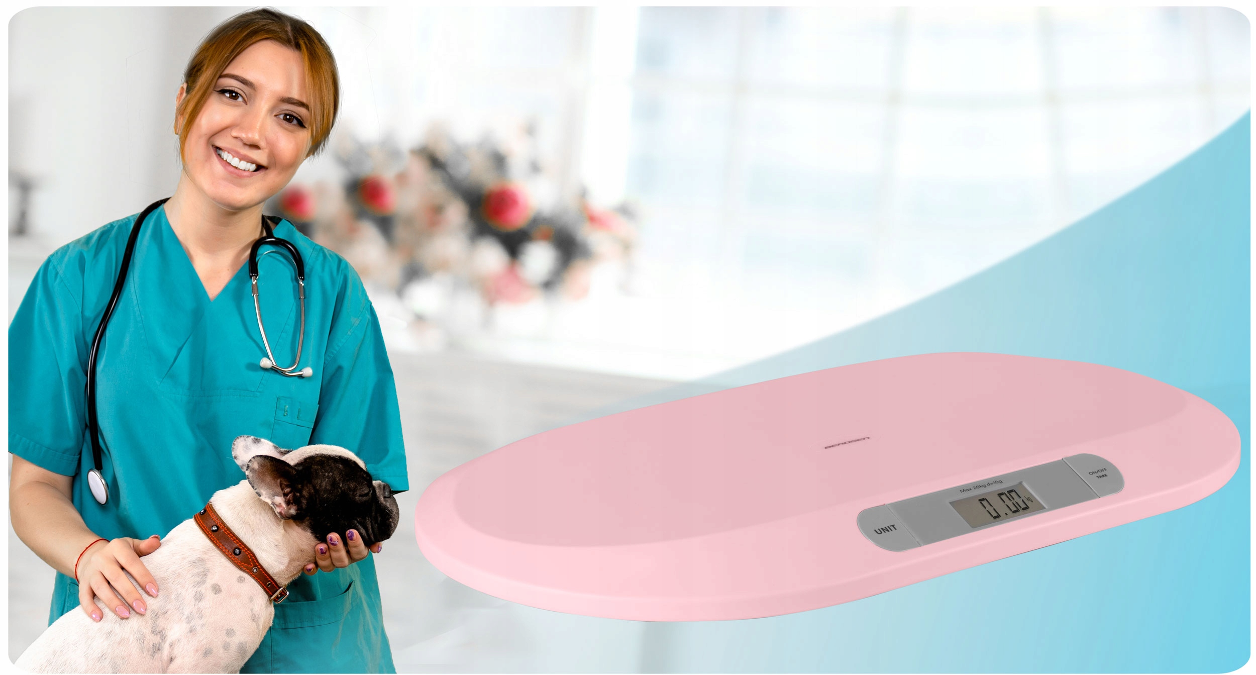 WAGA DLA ZWIERZĄT do 20kg dla KOTA PSA DOKŁADNA Wyrób medyczny nie