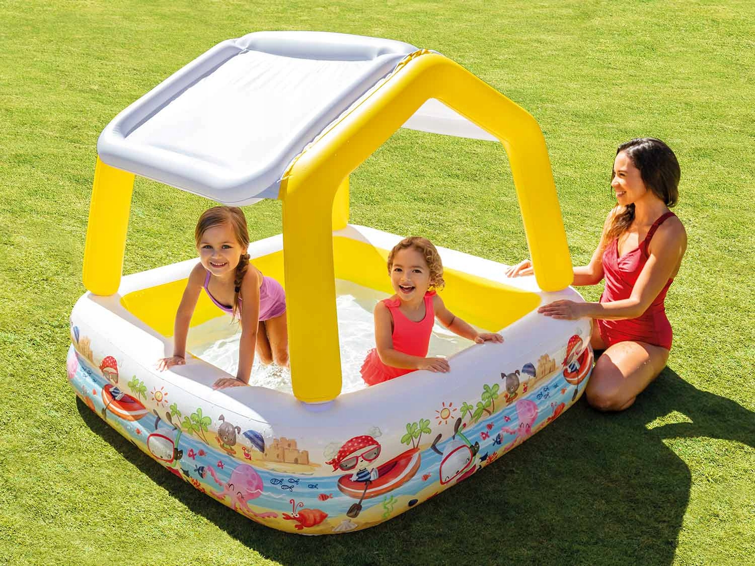 Nafukovací Bazén S Kšiltem Intex 57470