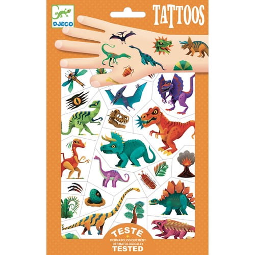 

Djeco tatuaże dla dzieci Klub Dino dinozaury