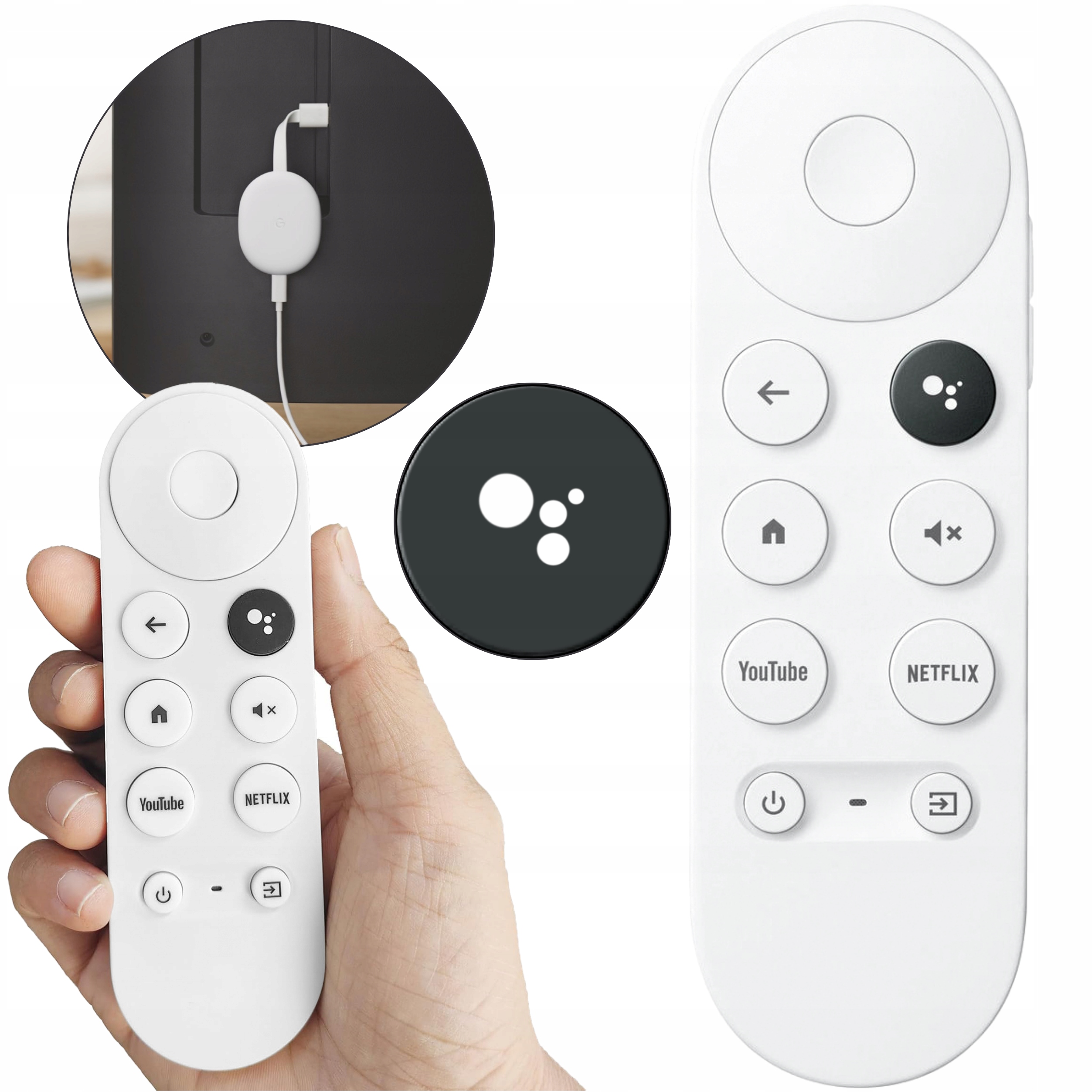 Dálkový Ovladač Pro Google Chromecast Hd 4K Netflix Youtube